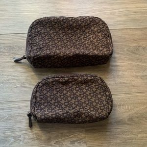 DKNY cosmetic bags